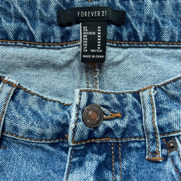 Forever 21 Jean Mini Skirt - Picture 5 of 5
